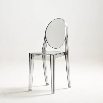 Modern Style Restaurant Outdoor Clear Transparent Event Stacking Plastic Acrylic Hotel Ghost Chair