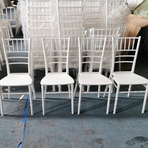 High Quality Stacking Chiavari Chair Tiffany Party Chairs Metal Acrylic Clear Hotel Wedding Chair