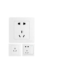 Hot Switch Hotel Home Multifunction Socket Residential/General-Purpose 86 retro light luxury grey Electrical Wall Switches