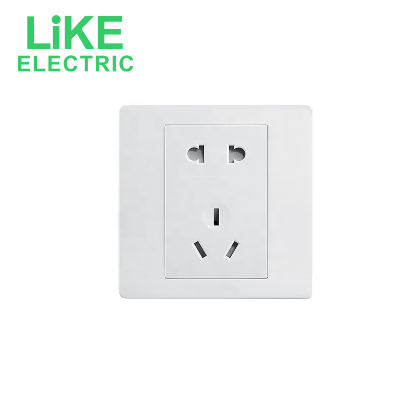 Hot Switch Hotel Home Multifunction Socket Residential/General-Purpose 86 retro light luxury grey Electrical Wall Switches