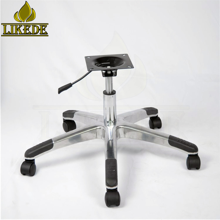 Hot sale swivel chair parts modern aluminum office chair base leg accessories