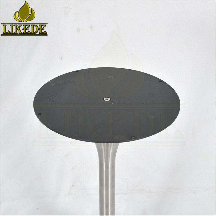 Hot sale 304# stainless steel table base metal trumpet tulip table base for coffe/dining/glass/marble/grantie table