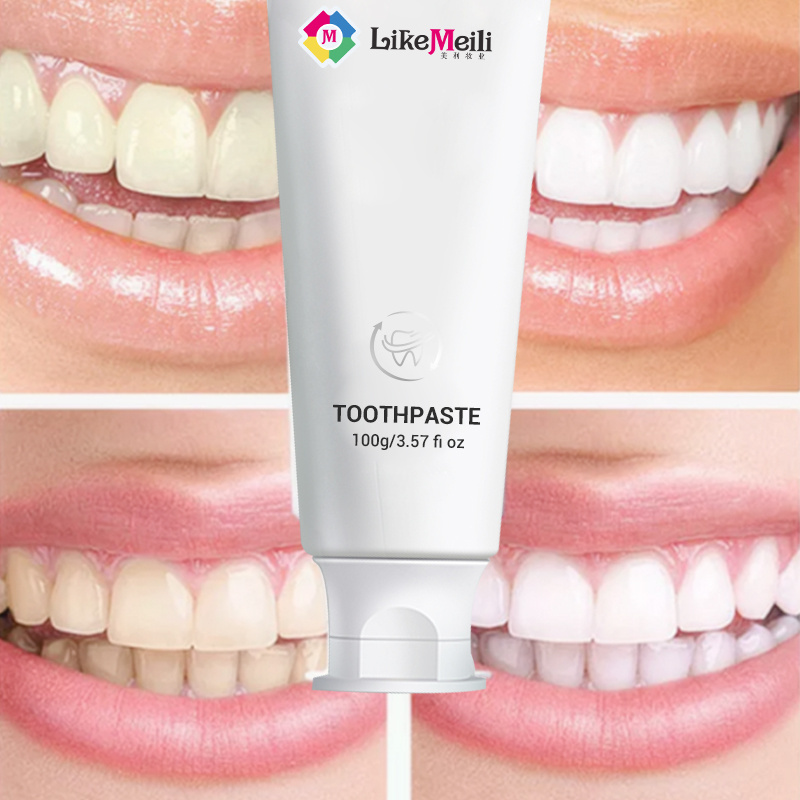 Natural Fluoride Free Toothpaste Whiter Teeth Breath Refresh Peppermint Whitening Toothpaste