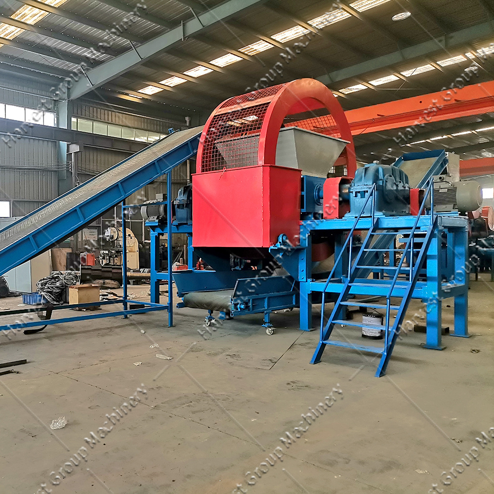 Factory Price Automatic High Quality Whole Waste Tire Cutter for recycling Factory Price Whole Tire Cutter