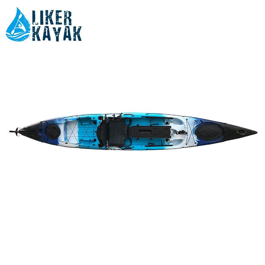 NEW fishing boat Jet Engine powered racing kayak from LIKER KAYAK