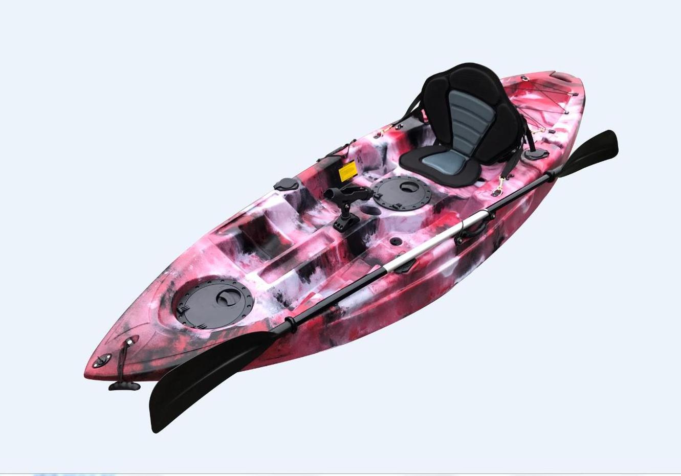 Cheap low price kayak HDPE roto mold kayak single sit on top kayak 1person fishing