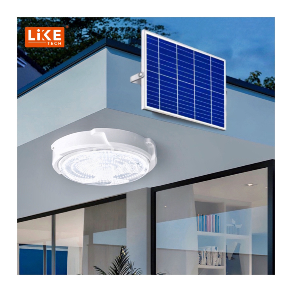 LikeTech 100W 200W 400W 500W 600W 1000W Outdoor Indoor Ceiling Lighting LED Solar Ceiling Light