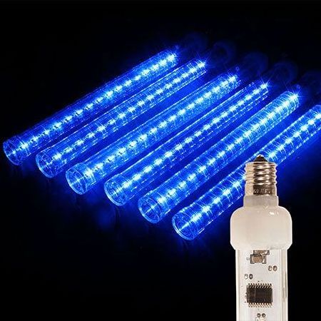 Factory wholesale 12 inches Snowfall Meteor shower icicle Christmas Lights  E17 led  Christmas light  bulbs lamp