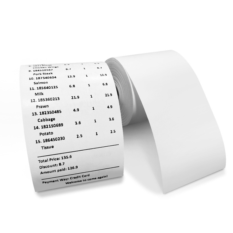 57mm POS terminal cash register paper Thermal paper roll