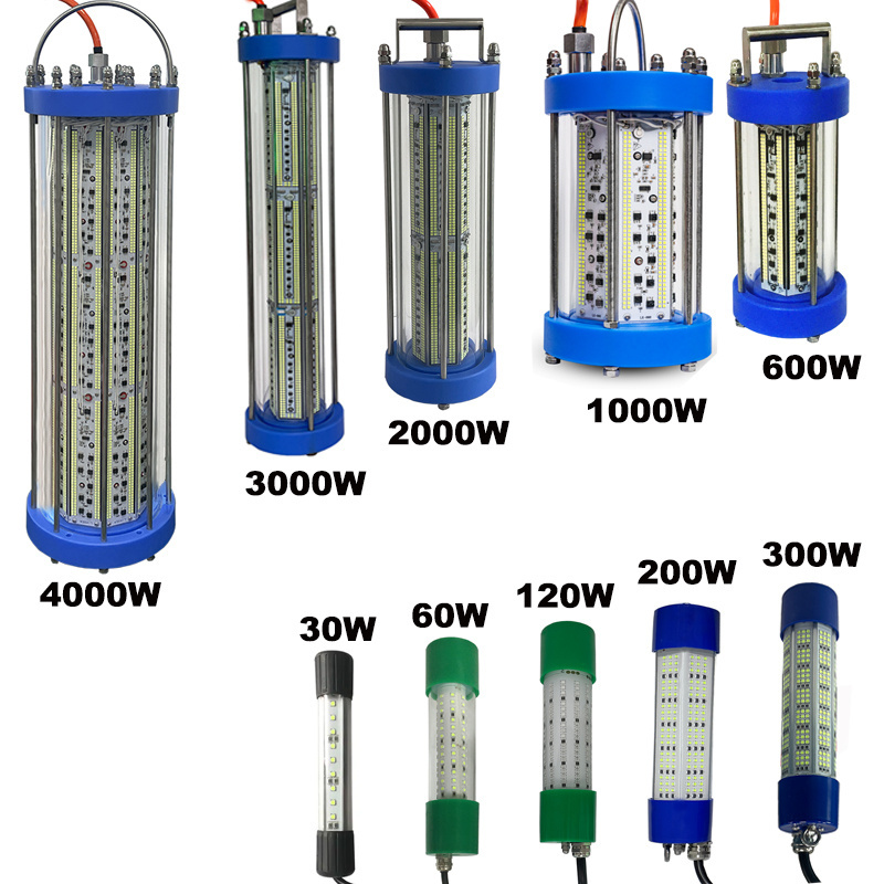 Shenzhen Original Factory Underwater Attracting atcher Fish Finder Bulb Lamp Fish Light Deep Led Underwater Fishing Light