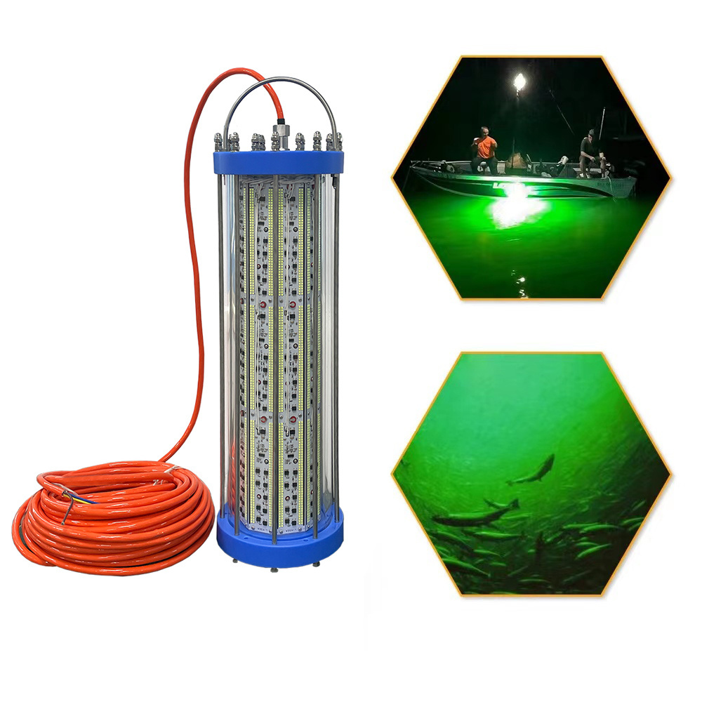 Latest 2000W 4000W green LED fishing light for boats catching fish in ocean high brightness