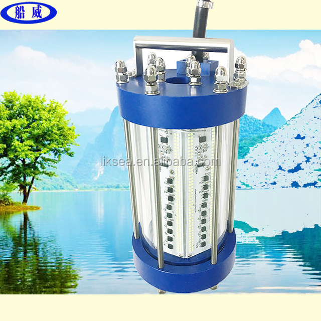 IP68 LED Fishing lights 500W Underwater Attracting Fishing Light  catch fishing light green