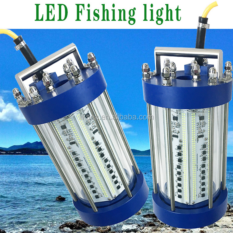 IP68 LED Fishing lights 500W Underwater Attracting Fishing Light  catch fishing light green