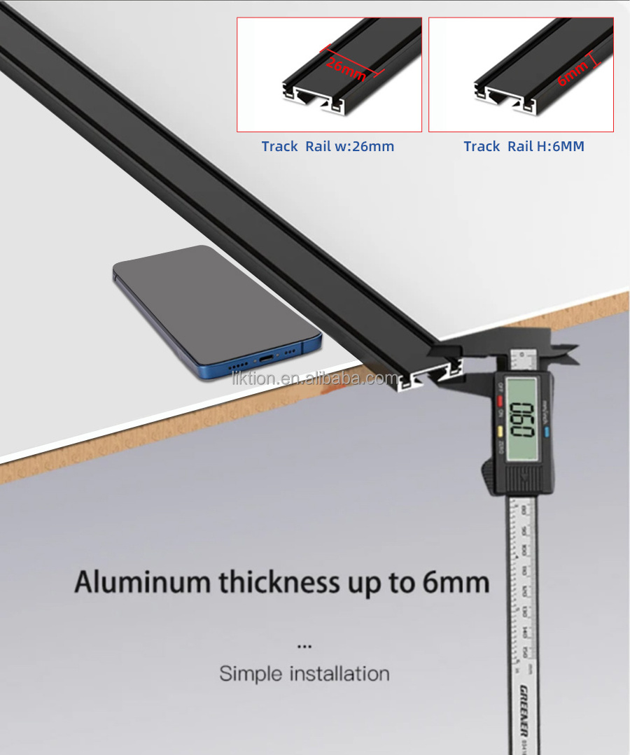 Tuya Zigbee 24V 6Mm Ultra Thin Slim Mini Lighting System 48V Led Spot Lights Surface Ultrathin Magnetic Track Light Rail System