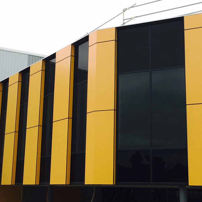 3mm 4MM Alucobond ACP ACM Wall Cladding Gold Mirror Faced Aluminum Composite Panels