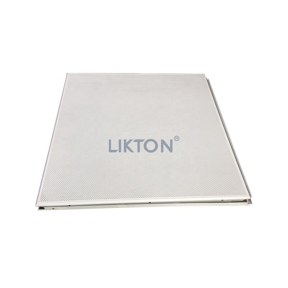 High Quality Punching Ceiling Gusset Plate Metal Aluminum Ceiling Panel For Office Building