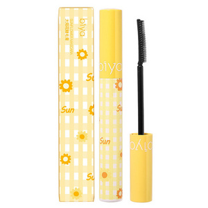 Biya Sun Flower Mascara Dense Curling Waterproof Anti-sweat not easy to smudge Long-lasting Fine Brush Head Flower Mascara