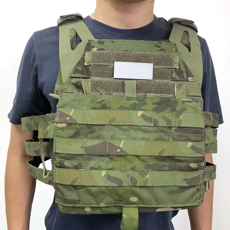 Custom Quick-break Tactical Vest Green Training Vest Comfortable Breathable CS Field vest