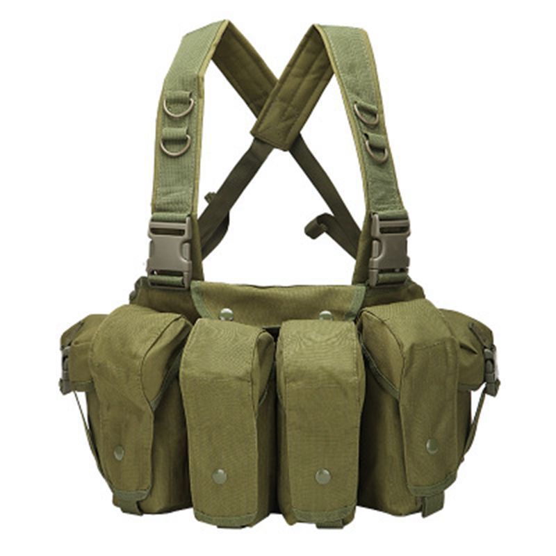 Front rig meg holder crossbody pouches bag Tactical Plate Carrier china tactical vest chest rig