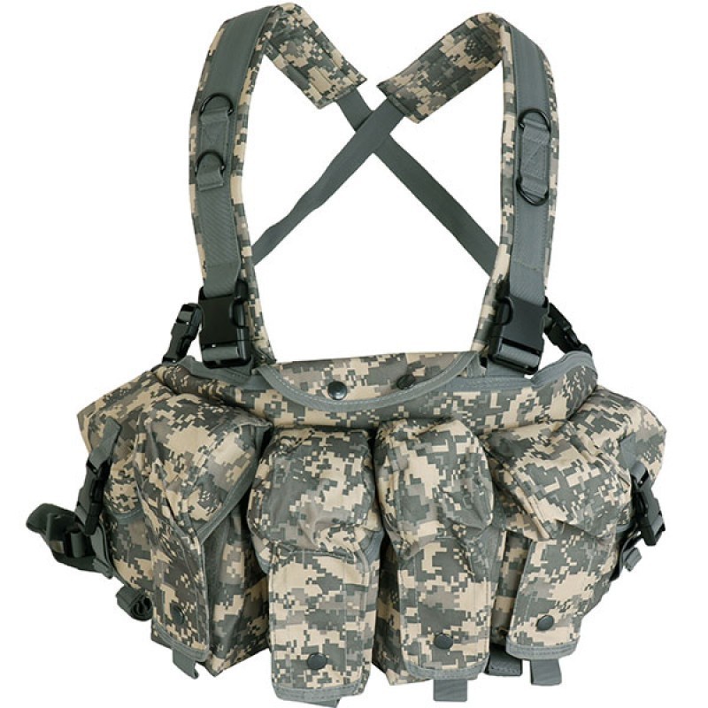 chest rig Molle safety equipment tactics vest tool carrier long rope vest