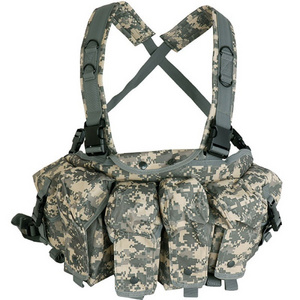 chest rig Molle safety equipment tactics vest tool carrier long rope vest