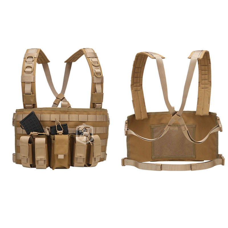 Factory wholesale supply golden supplier womens chest rig bag white tactical vest