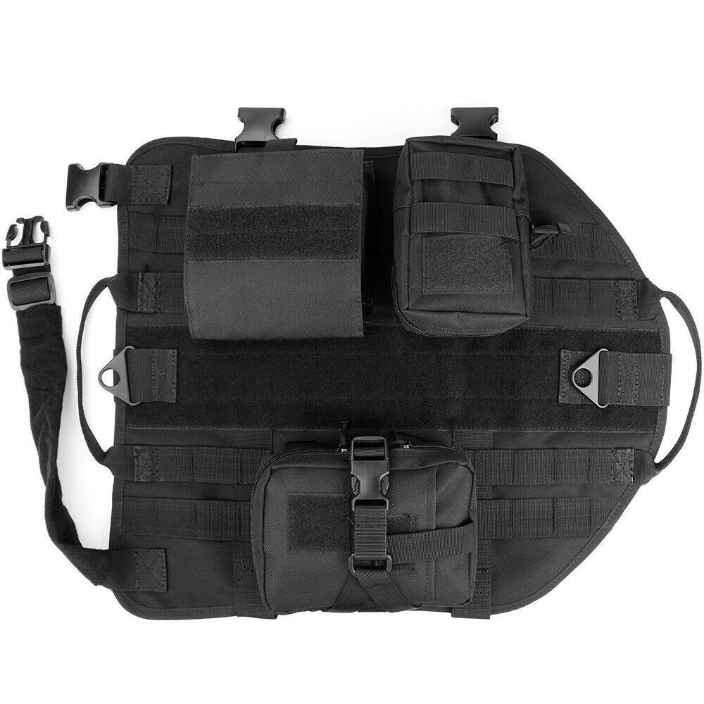 Customized Nylon Tactical Dog Carrier Set Molle Tactical Dog Vest with Pouch Training