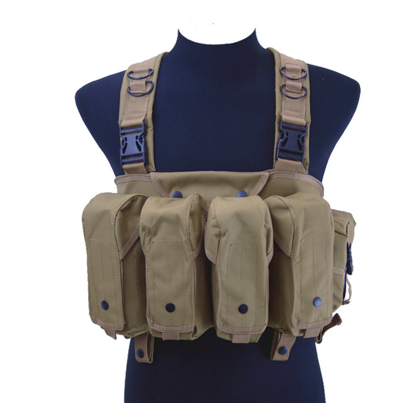 Front rig meg holder crossbody pouches bag Tactical Plate Carrier china tactical vest chest rig