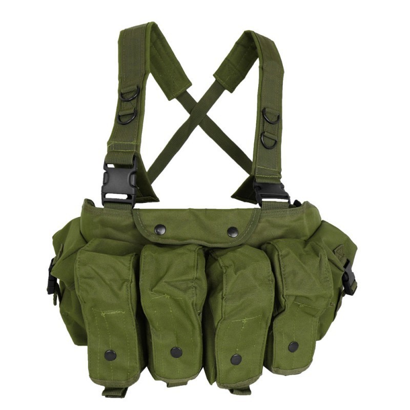 chest rig Molle safety equipment tactics vest tool carrier long rope vest