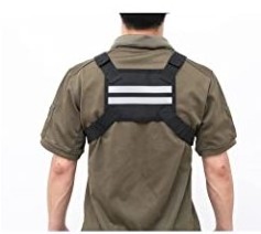 Outdoor Training Chest Bag Hiking Molle Adjustable Pouch Men's Tactical Vest Chest Rig Bag