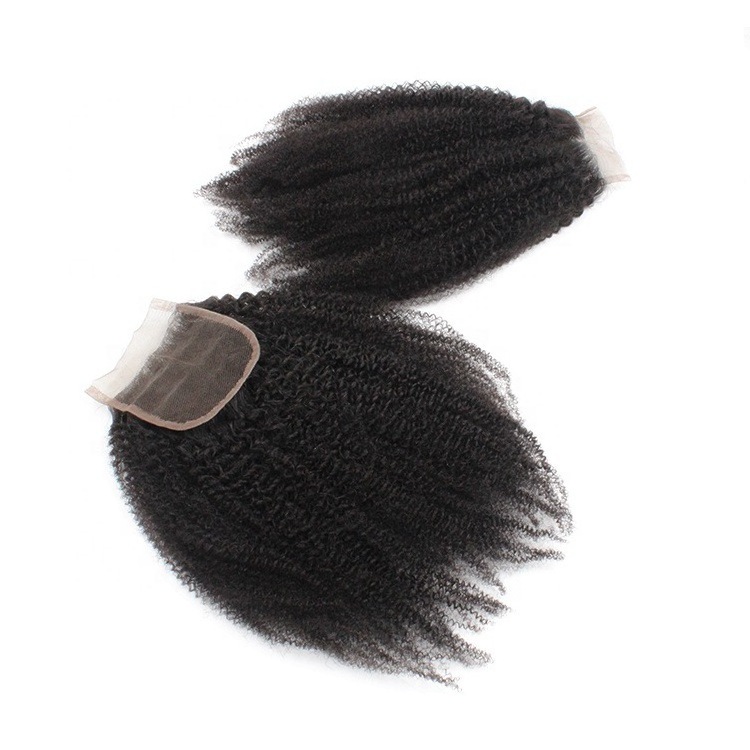 Cheap 100% Raw 10A Mink Virgin Brazilian Cuticle Aligned Human Hair Bundles Vendors With Lace Closure afro kinky curly hair