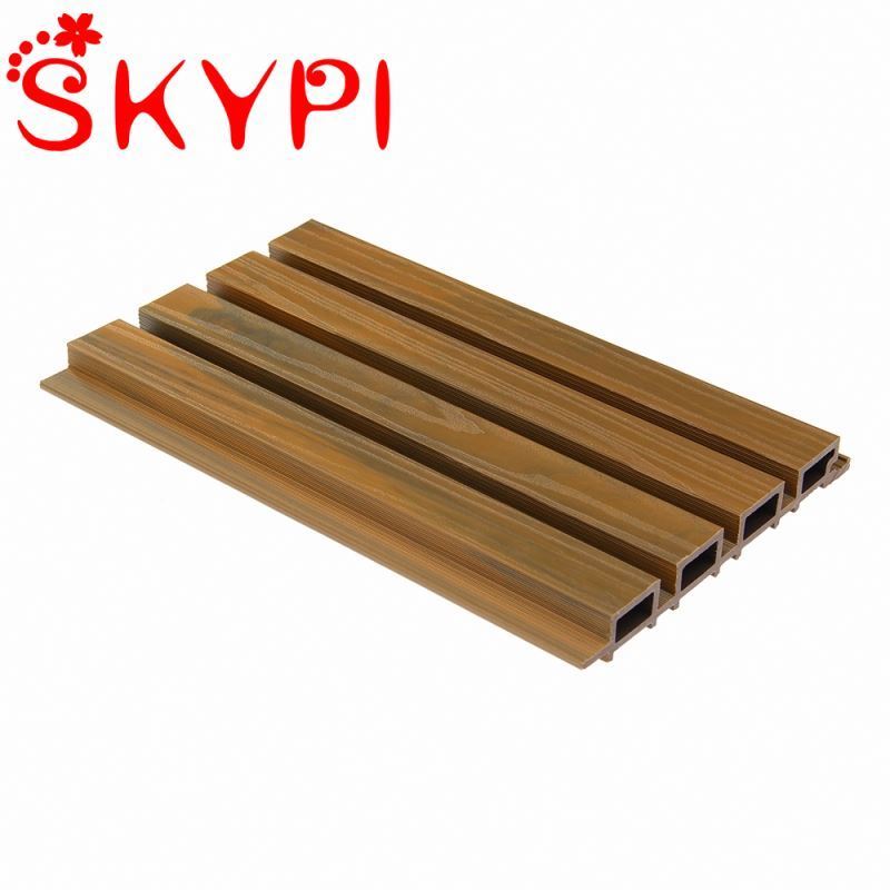 Diy New Design Upvc Sheets Exterior Decorative Wall Screen Panels Faux Wood Wall Covering