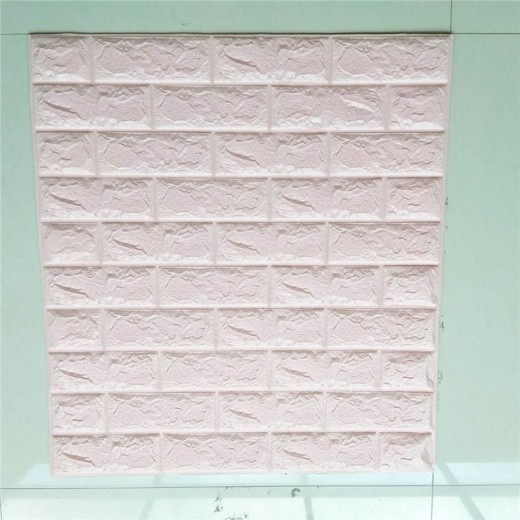 Wholesale home decoration soundproof designs pvc vinyl brick pe pared foam papel tapiz self adhesive 3d wallpaper