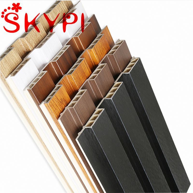 Oem High Quality Indoor Interior Decoration Faux Barn Wood Planks Roof Tile Reclamation Yard Wpc Wall Panel Guangxi