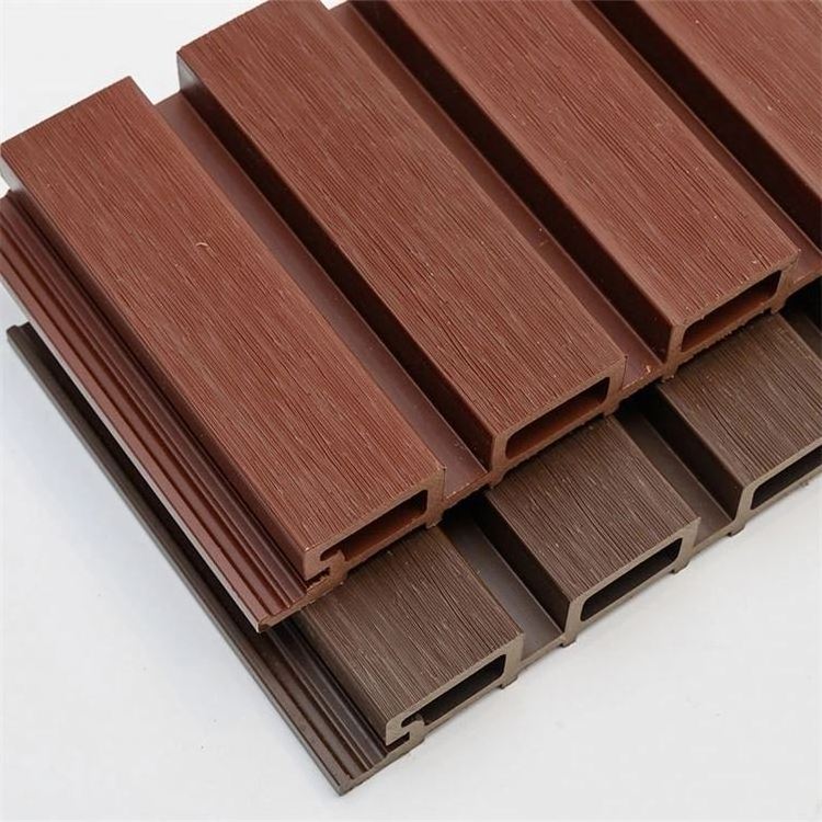 Slat Wood Fiber Shaped Extrusion Wpc Wall Panel