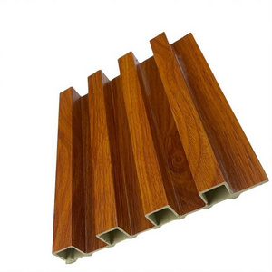 Slat Wood Fiber Shaped Extrusion Wpc Wall Panel