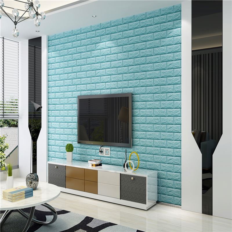 3d pvc wall paper/wallpaper self adhesive wallpaper