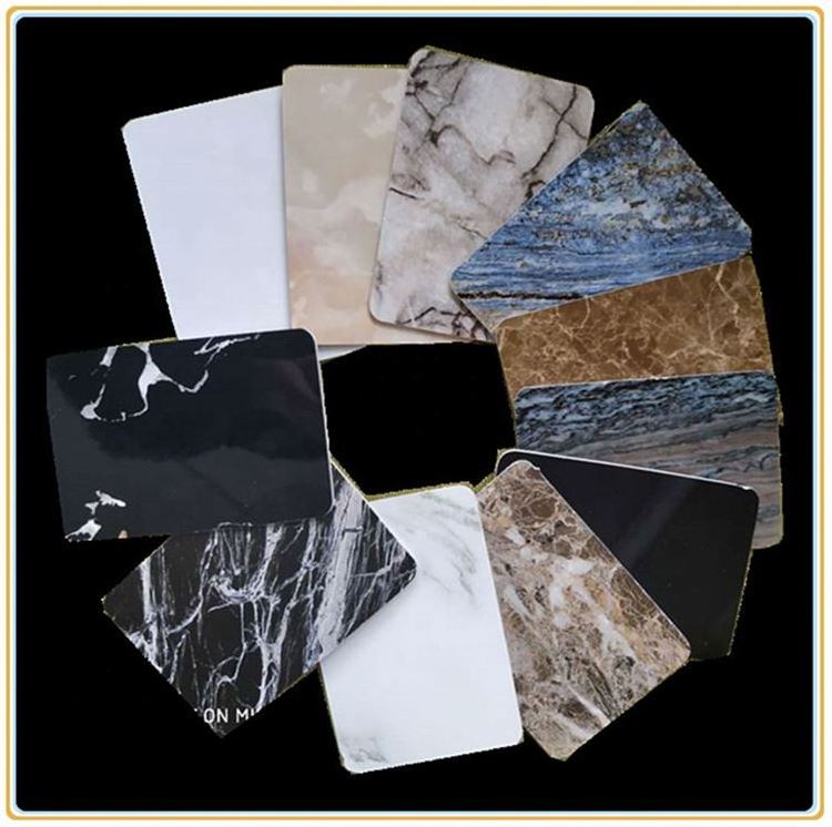 1220*2800*3Mm Interior Decorative Uv Marble Sheet Pvc Marble Sheet Uv Board For Saudi Arabia