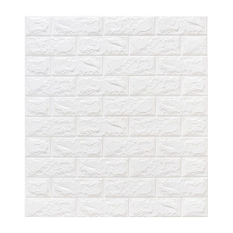 Ecofriendly Fashion 3D Korean Design Foam Tiles Wall Paper Wall Coating 3D Effect Wood Wall Panel 3D Lightweight Foam Wallpaper