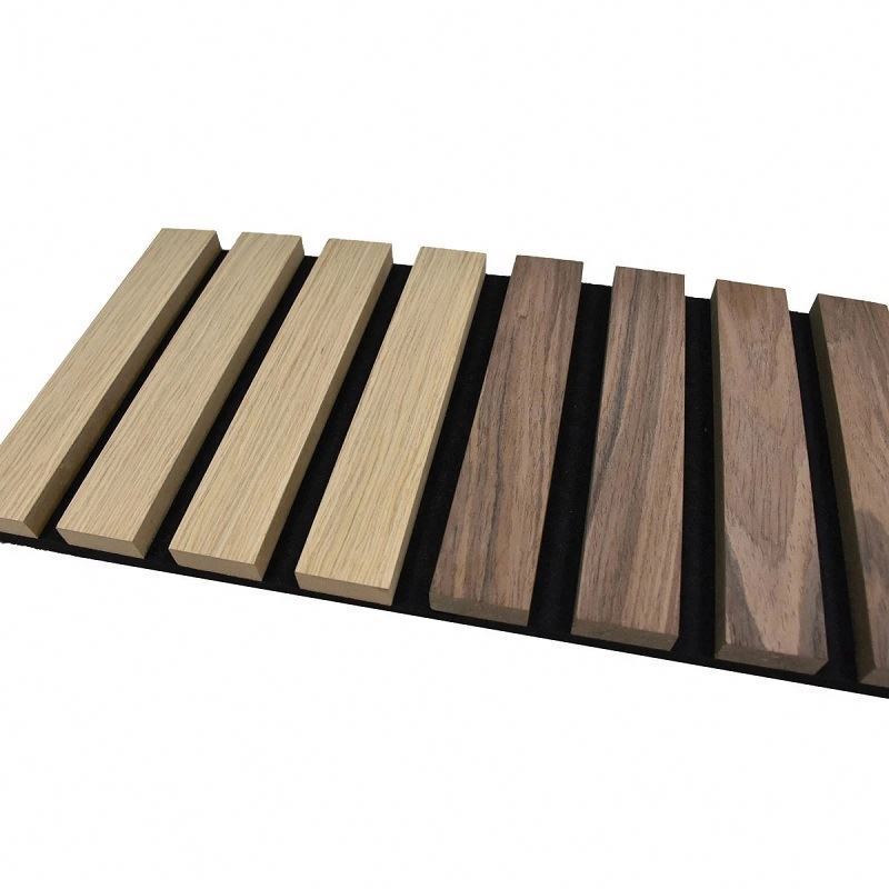 Wooden Grain Recon Wood Veneer Commercial 3D Wall Panels External Cladding Panels Wood Paneling For Walls 70S