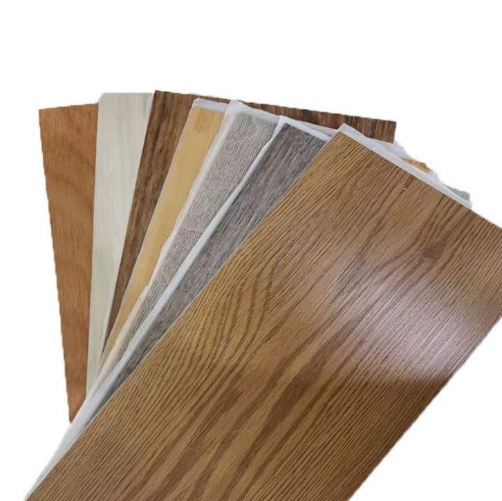 Modern Hotel Decoration Vinyl adhesive waterproof anti slip pvc roof floor tile plastic flooring like wood