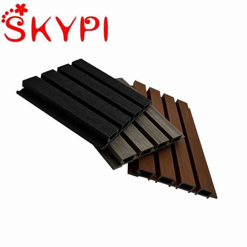 Natural 5D Wood Grain Surface Charcoal Panel Wall 3D Brick Stone Wall Panels Black Wood Wall Paneling