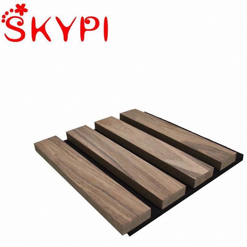 Oem High Quality Indoor Interior Decoration Oak Panelling Roof Wpc Panel Wood Panel Black