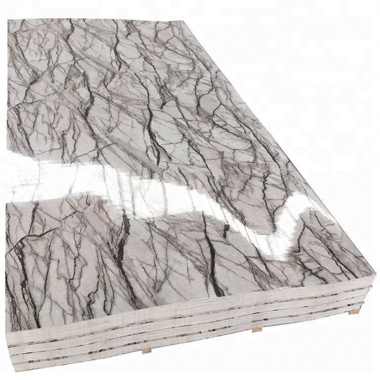 elegant uv panel uv board marmer marble pvc 4x8 waterproof wall panels for kitchen & bathroom renovations