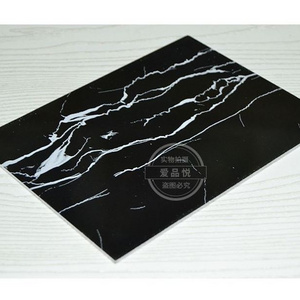 elegant uv panel uv board marmer marble pvc 4x8 waterproof wall panels for kitchen & bathroom renovations