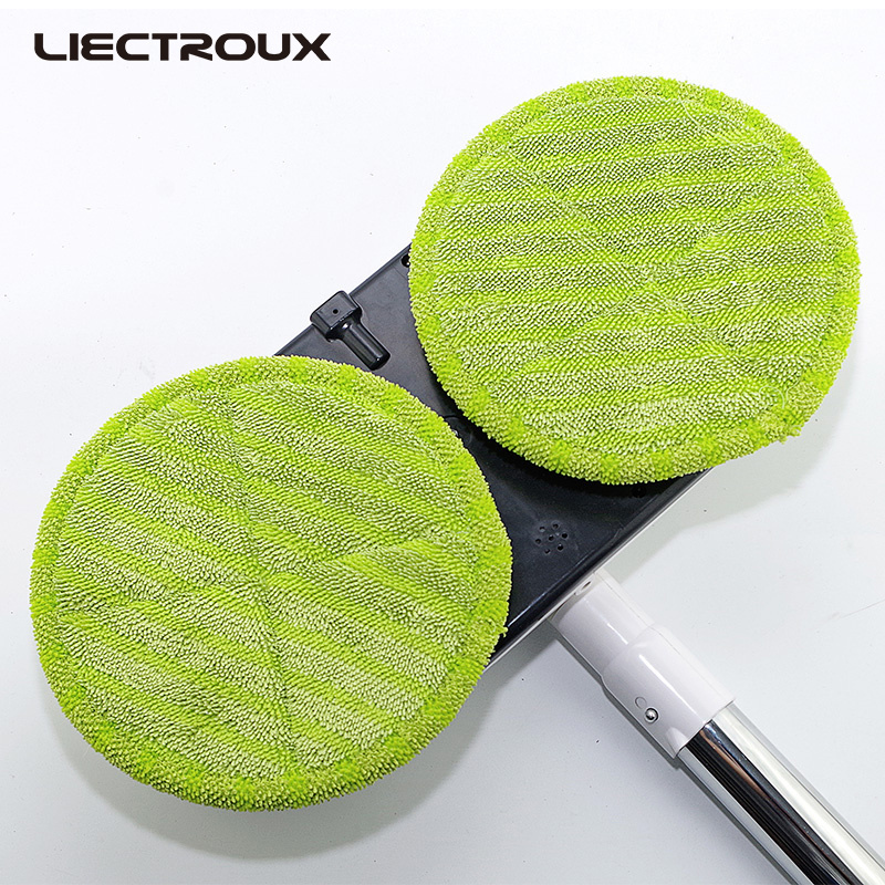 LIECTROUX F528A Wireless Electric Mop with Waxing ,Wet Dry Cleaning ,Water Spay,Mopping Robot Non-Vacuum Cleaner