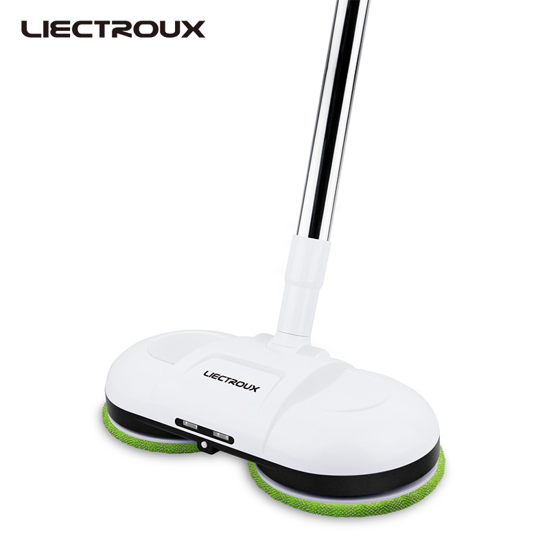 LIECTROUX F528A Wireless Electric Mop with Waxing ,Wet Dry Cleaning ,Water Spay,Mopping Robot Non-Vacuum Cleaner