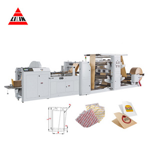 LMD-400 Fully Automatic Kraft bread Paper Bag Making Machine For V Bottom Bags sac kraft paper bag maker ce