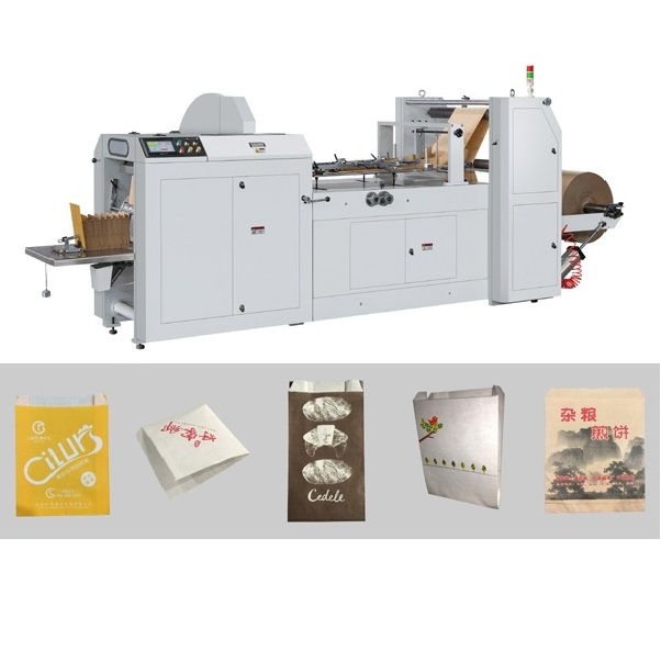 High Quality Automatic 500pcs/min Max Speed V-bottom Paper Bag Paper Making Machine Bread Paper Bag Making Machine LMD-600G