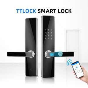 Fingerprint Door Lock Smart Digital Alarm System Door Lock With WiFi and BLE